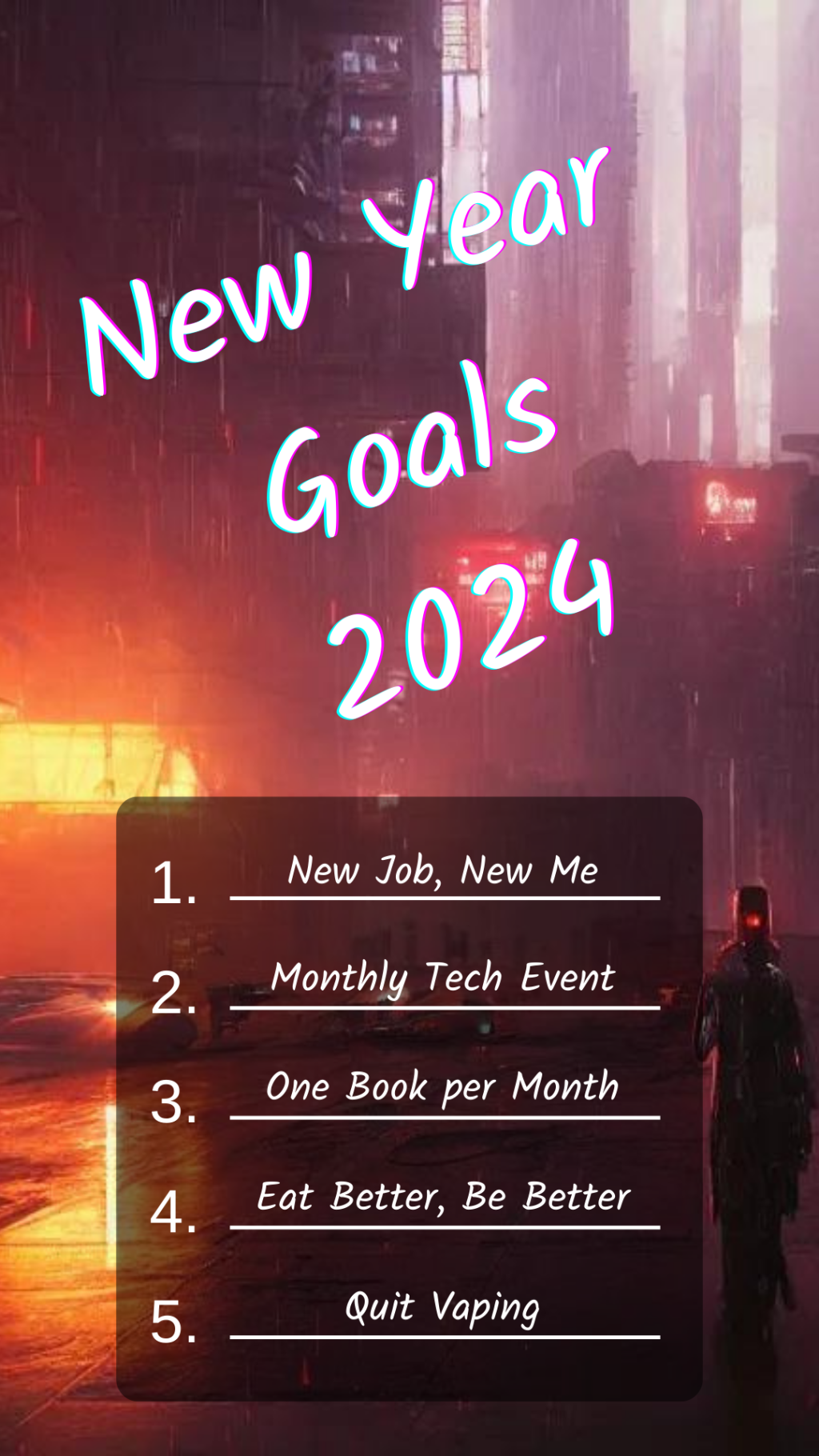 2024 Goals